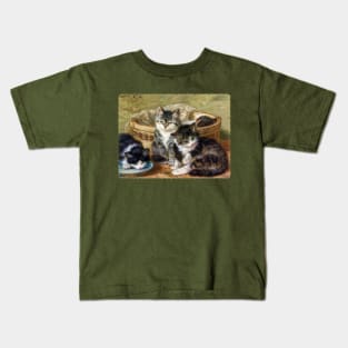 Four kittens Kids T-Shirt